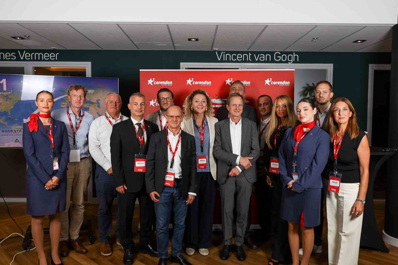 CORENDON AİRLİNES, AVRUPA’DAKİ İŞ ORTAKLARIYLA AMSTERDAM’DA BİR ARAYA GELDİ. GET TOGETHER 2026 ETKİNLİĞİNDE, 2027 YAZ SEZONUNA İLİŞKİN YENİ UÇUŞ NOKTALARINI VE KAPASİTE PLANLARI PAYLAŞILDI.
