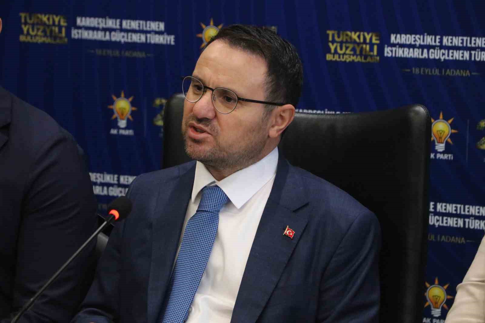 ADALET BAKANI AKIN GÜRLEK, ADANA’DA BİR DİZİ ZİYARET VE PROGRAMA KATILDI.