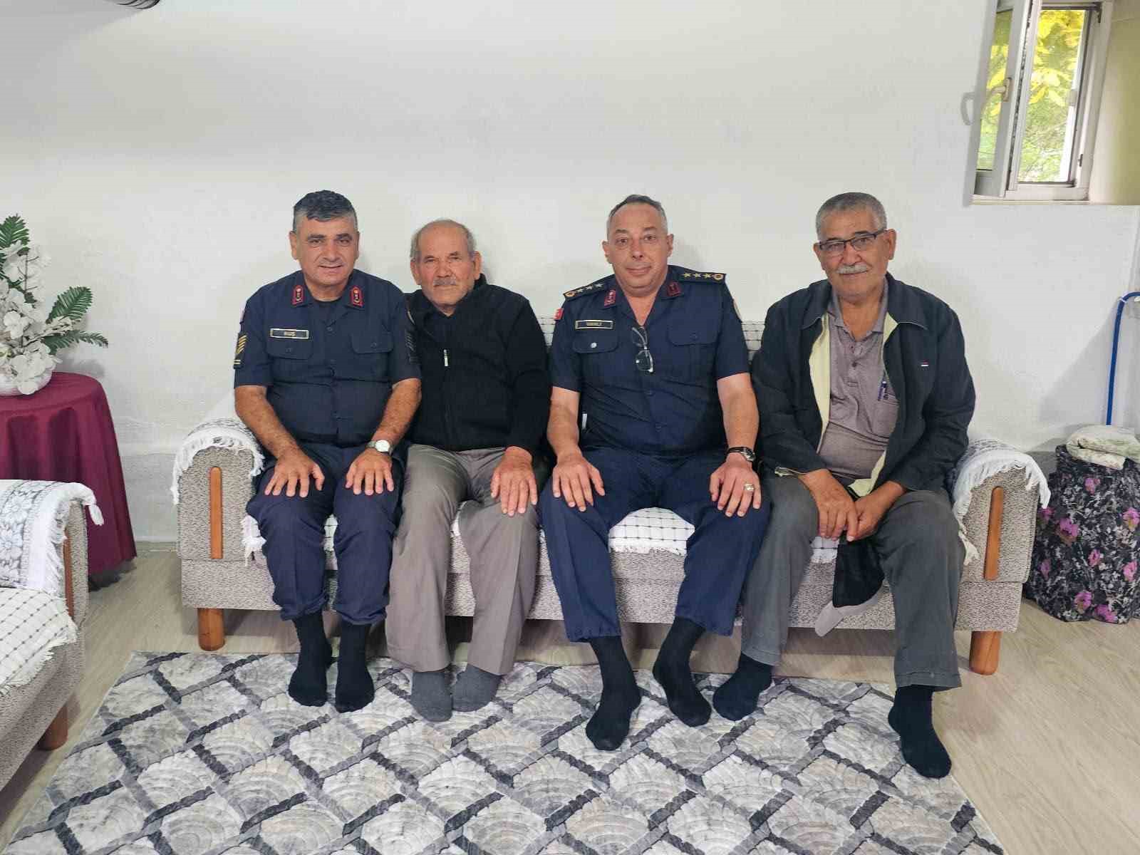 İL JANDARMA KOMUTANI VANLI, GAZİLERLE BİR ARAYA GELDİ
