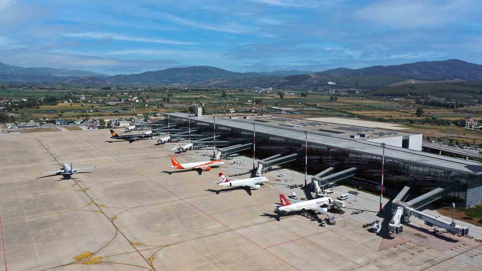 DEVLET HAVA MEYDANLARI İŞLETMESİNDEN YAPILAN AÇIKLAMADA, MİLAS-BODRUM HAVALİMANINDA AĞUSTOS AYI İÇİNDE HİZMET VERİLEN YOLCU SAYISI 891 BİN 680 KİŞİ OLARAK AÇIKLANDI.