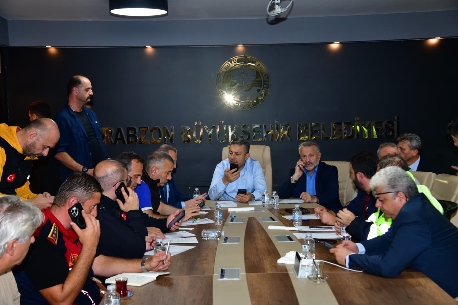 TRABZON VALİSİ TAHİR ŞAHİN BAŞKANLIĞINDA, TRABZON BÜYÜKŞEHİR BELEDİYESİ TULAŞ KOORDİNASYON MERKEZİ’NDE, TÜRKİYE AFET MÜDAHALE PLANI (TAMP) KAPSAMINDA İLGİLİ KURUMLARIN KATILIMIYLA KOORDİNASYON TOPLANTISI GERÇEKLEŞTİRİLDİ.