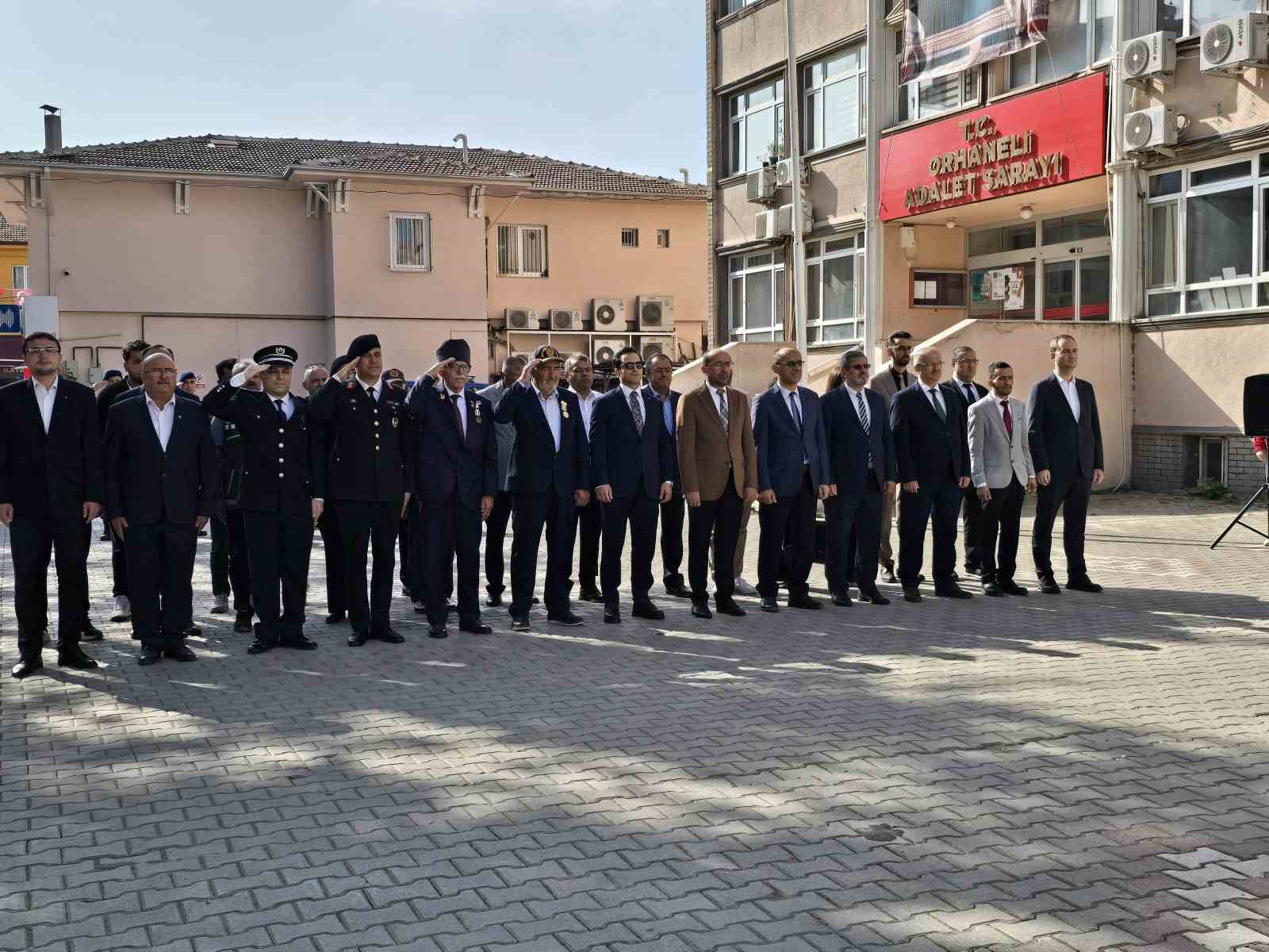 BURSA'NIN ORHANELİ İLÇESİNDE GAZİLER GÜNÜ TÖRENLE KUTLANDI.