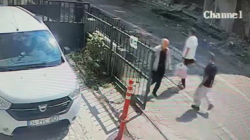 Avcılar’da faciadan saniyelerle kurtuluş kamerada