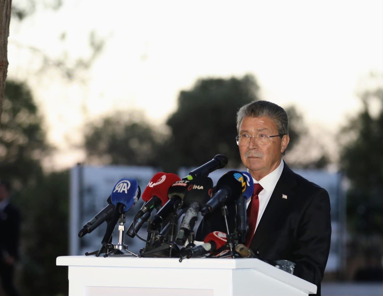 KKTC BAŞBAKANI ÜNAL ÜSTEL'İN AÇIKLAMALARI
