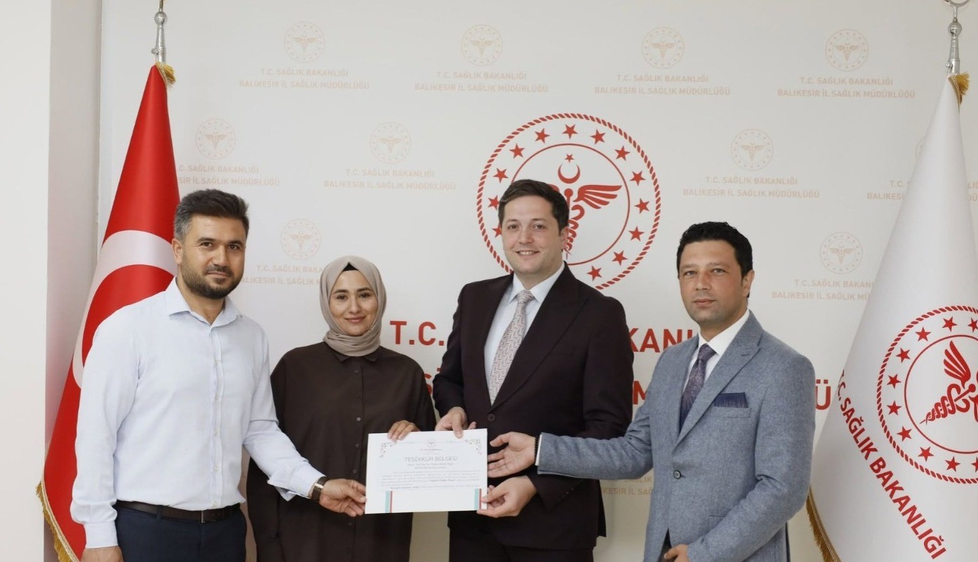 SINDIRGI KETEM ÇALIŞANLARINA BAŞARILI KANSER TARAMALARI NEDENİYLE TEŞEKKÜR BELGESİ