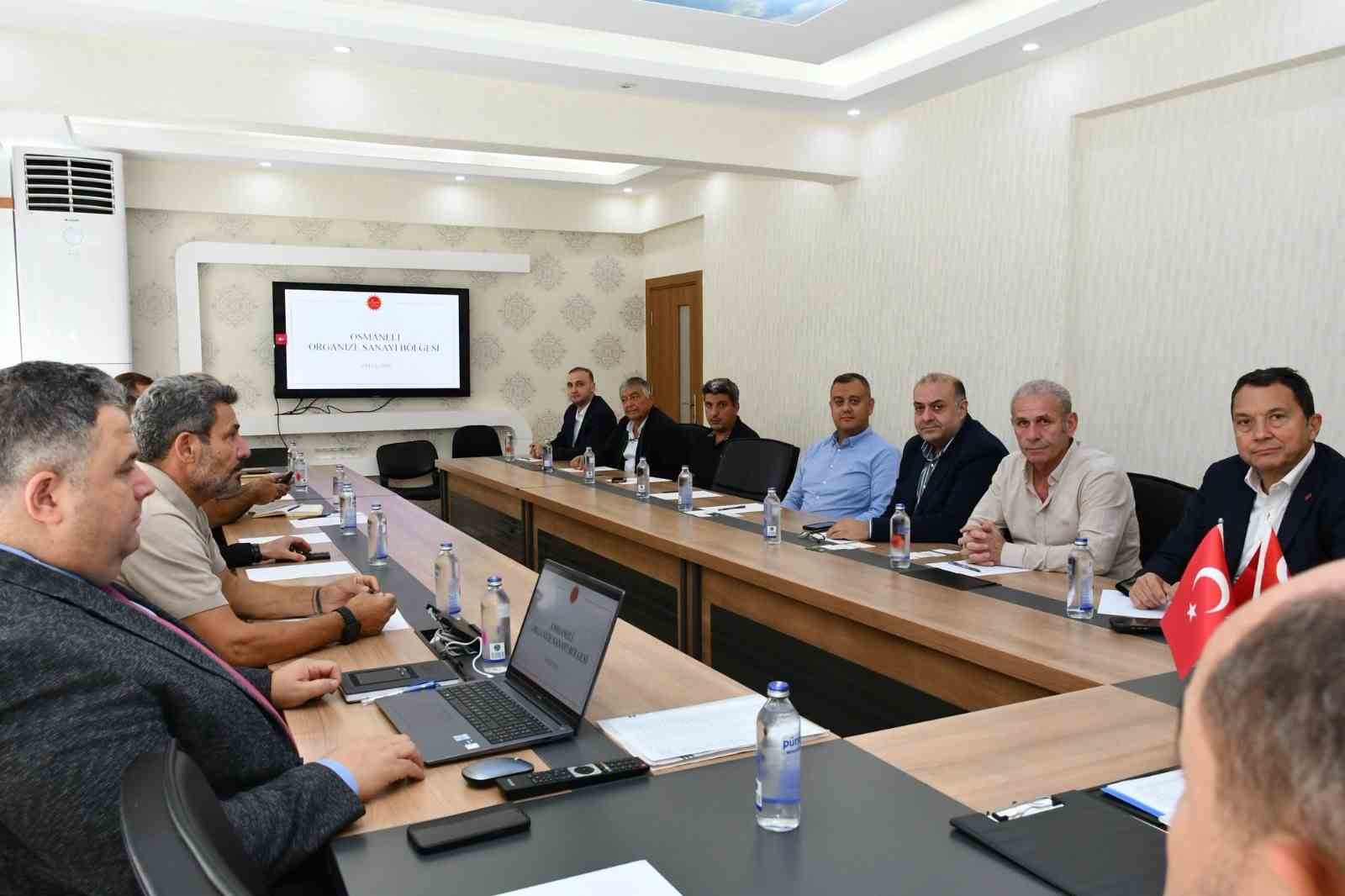 BİLECİK'TE SANAYİCİLERİN TALEP VE ÖNERİLERİ DEĞERLENDİRİLDİ