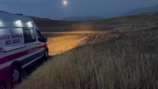 Van’da yaralı için zamanla yarış