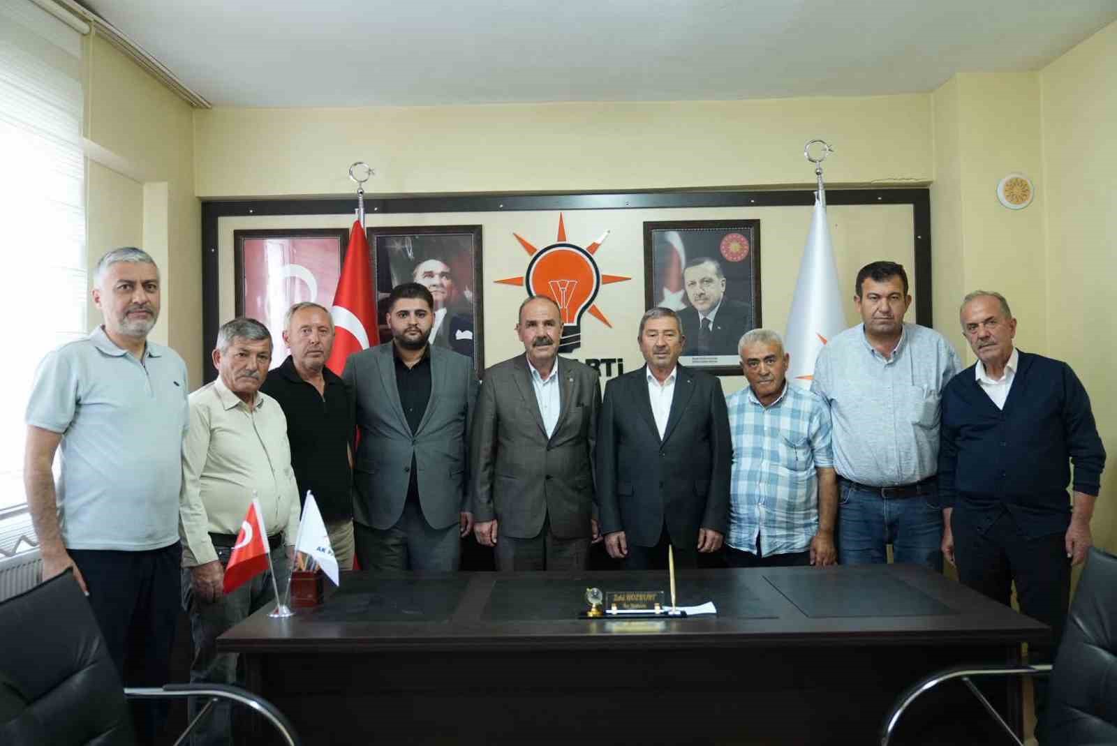 DARENDE BELEDİYE BAŞKANI BOZKURT’TAN AK PARTİ İLÇE BAŞKANI BOZKURT’A ZİYARET