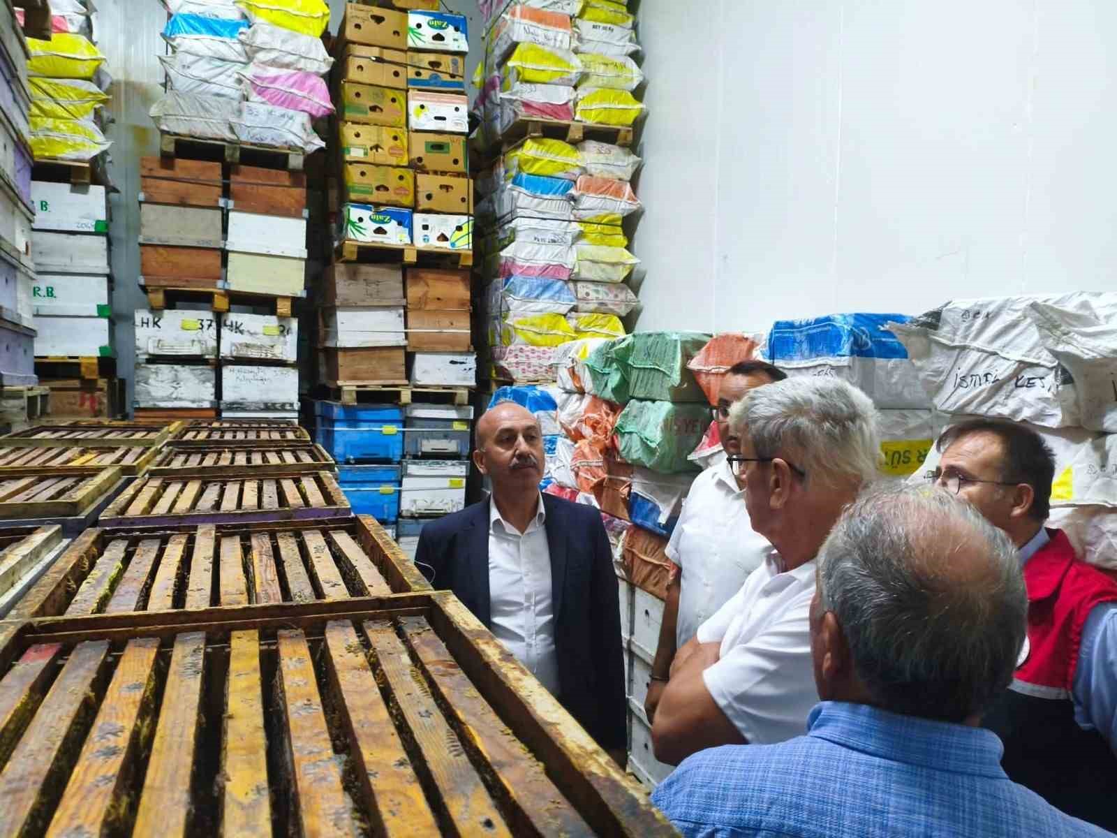 HAVRAN’DA ARI ÜRÜNLERİNİN MUHAFAZA KOŞULLARI DEĞERLENDİRİLDİ