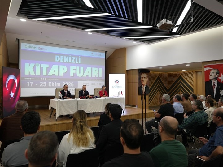 DENİZLİ BÜYÜKŞEHİR BELEDİYESİ’NİN DESTEKLERİYLE, TÜYAP ORGANİZATÖRLÜĞÜNDE VE TÜRKİYE YAYINCILAR BİRLİĞİ İŞ BİRLİĞİNDE DÜZENLENECEK DENİZLİ TÜYAP KİTAP FUARI, 17-25 EKİM 2026 TARİHLERİ ARASINDA EGS FUAR ALANI’NDA KAPILARINI AÇACAK. 9 GÜN SÜRECEK FUARDA 212 YAYINEVİ, MARKA, SİVİL TOPLUM KURULUŞU VE KA