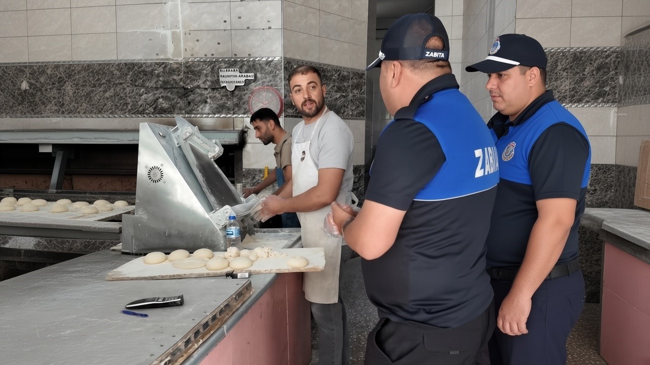 KİLİS’TE FIRINLARDA GIDA DENETİMİ GERÇEKLEŞTİRDİ