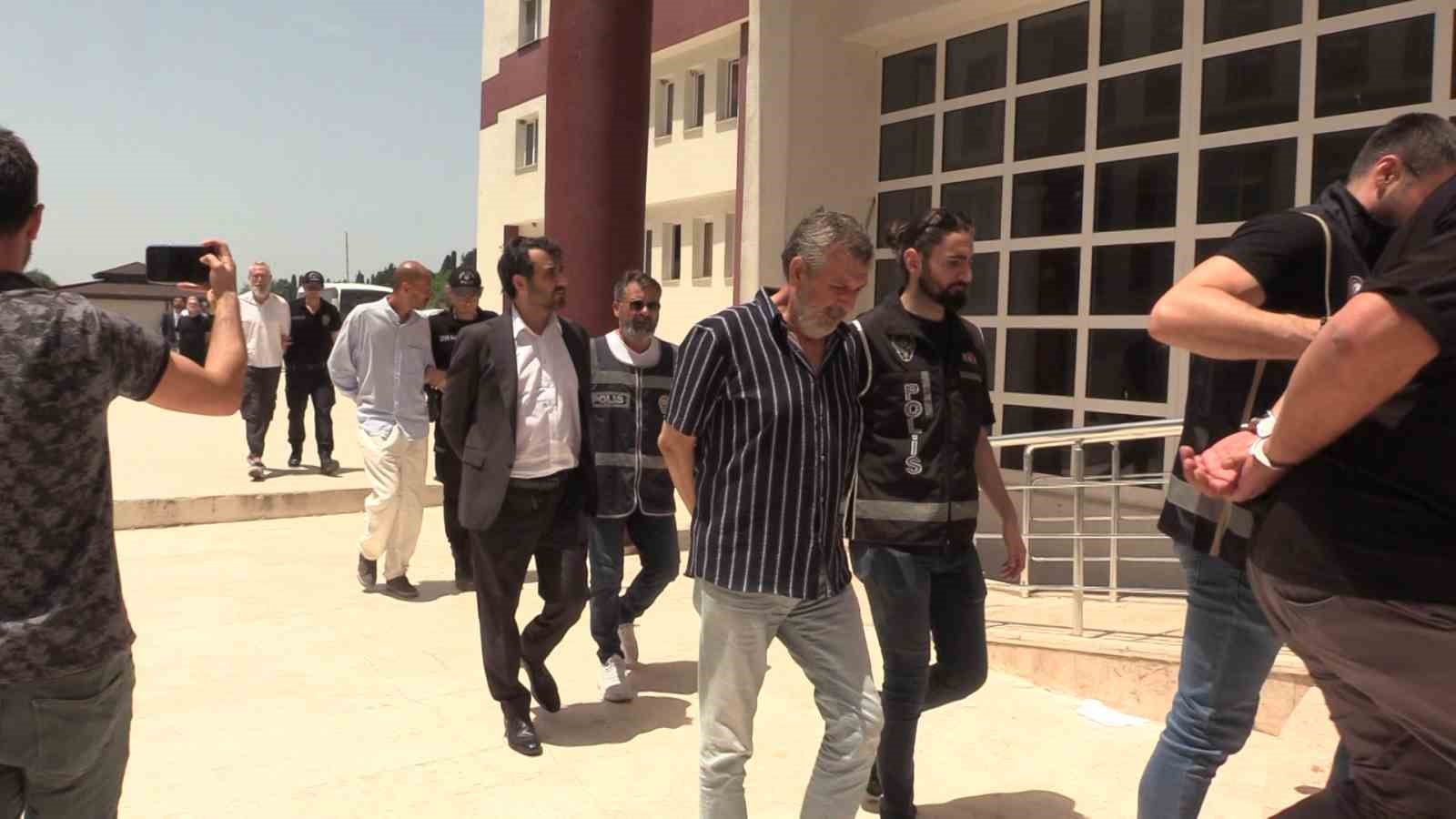 DEVRE MÜLK DOLANDIRICILIĞI OPERASYONUNDA GÖZALTINA ALINAN 29 ZANLI ADLİYEYE SEVK EDİLDİ. (ARŞİV)