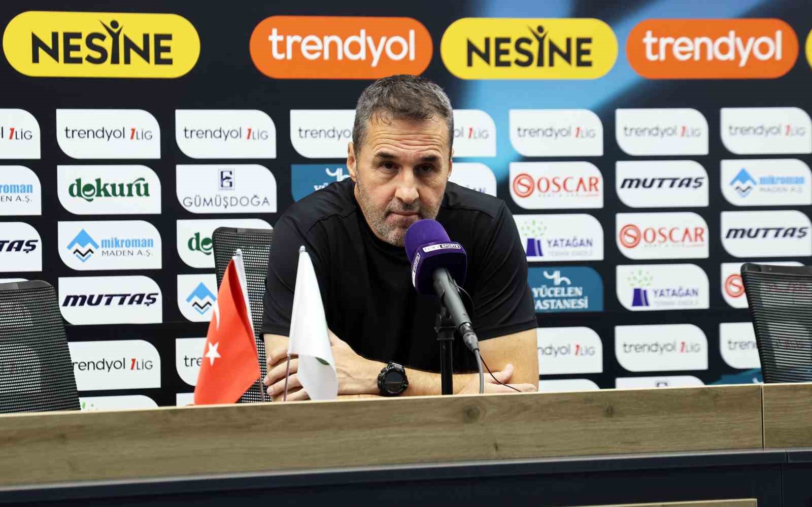 MUĞLASPOR TEKNİK DİREKTÖRÜ YALÇIN KOŞUKAVAK
