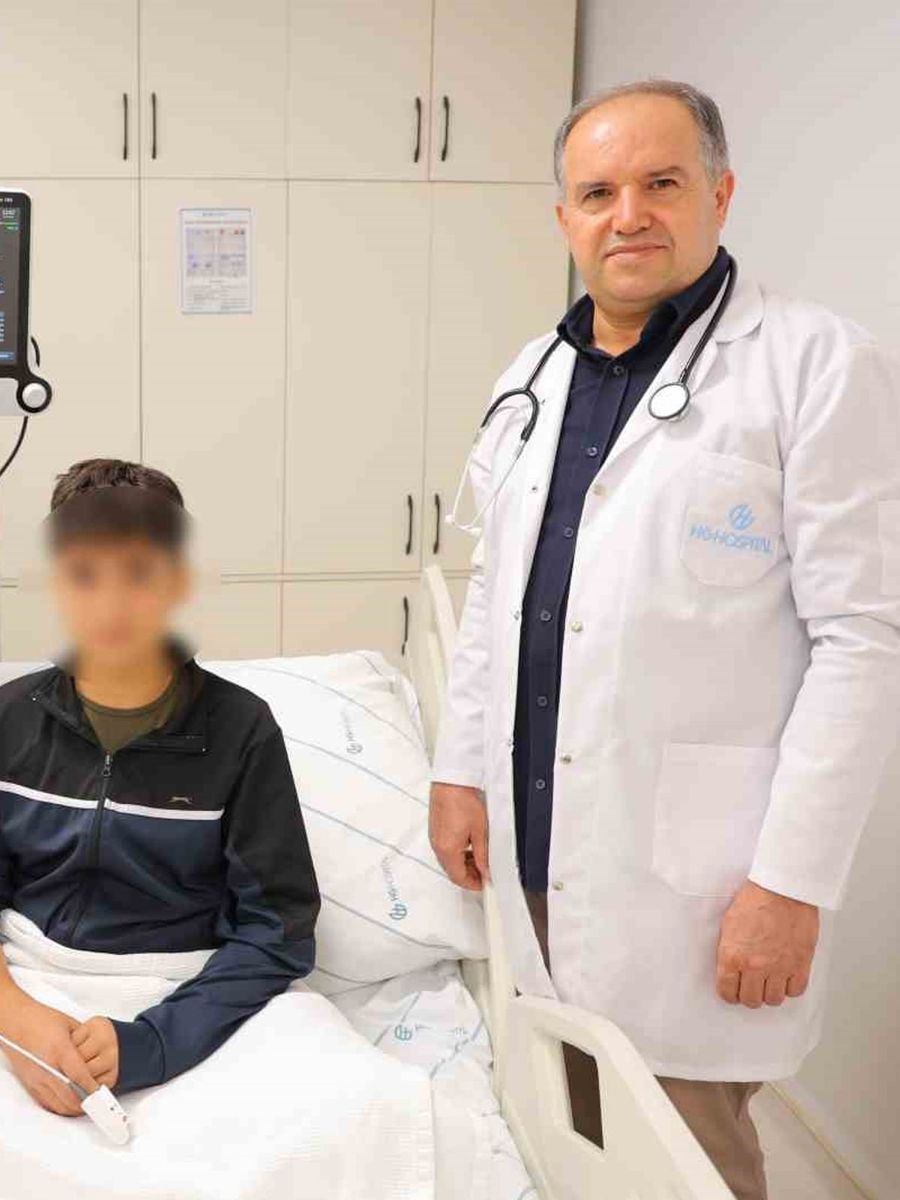 Tuz ruhunu su zanneden 14 yaşındaki çocuk ölümden döndü