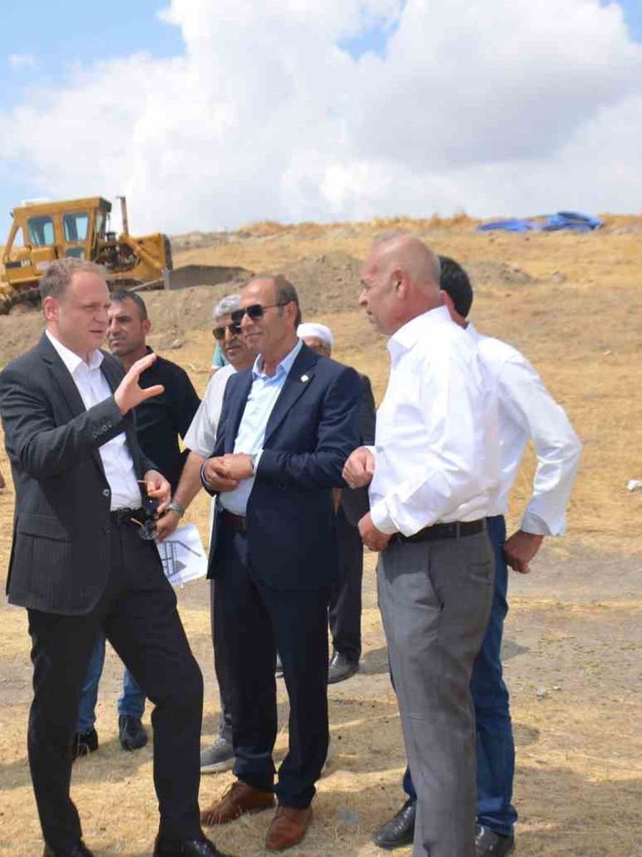 Bulanık’ta 40 dönümlük mesire alanı projesinin temeli atıldı