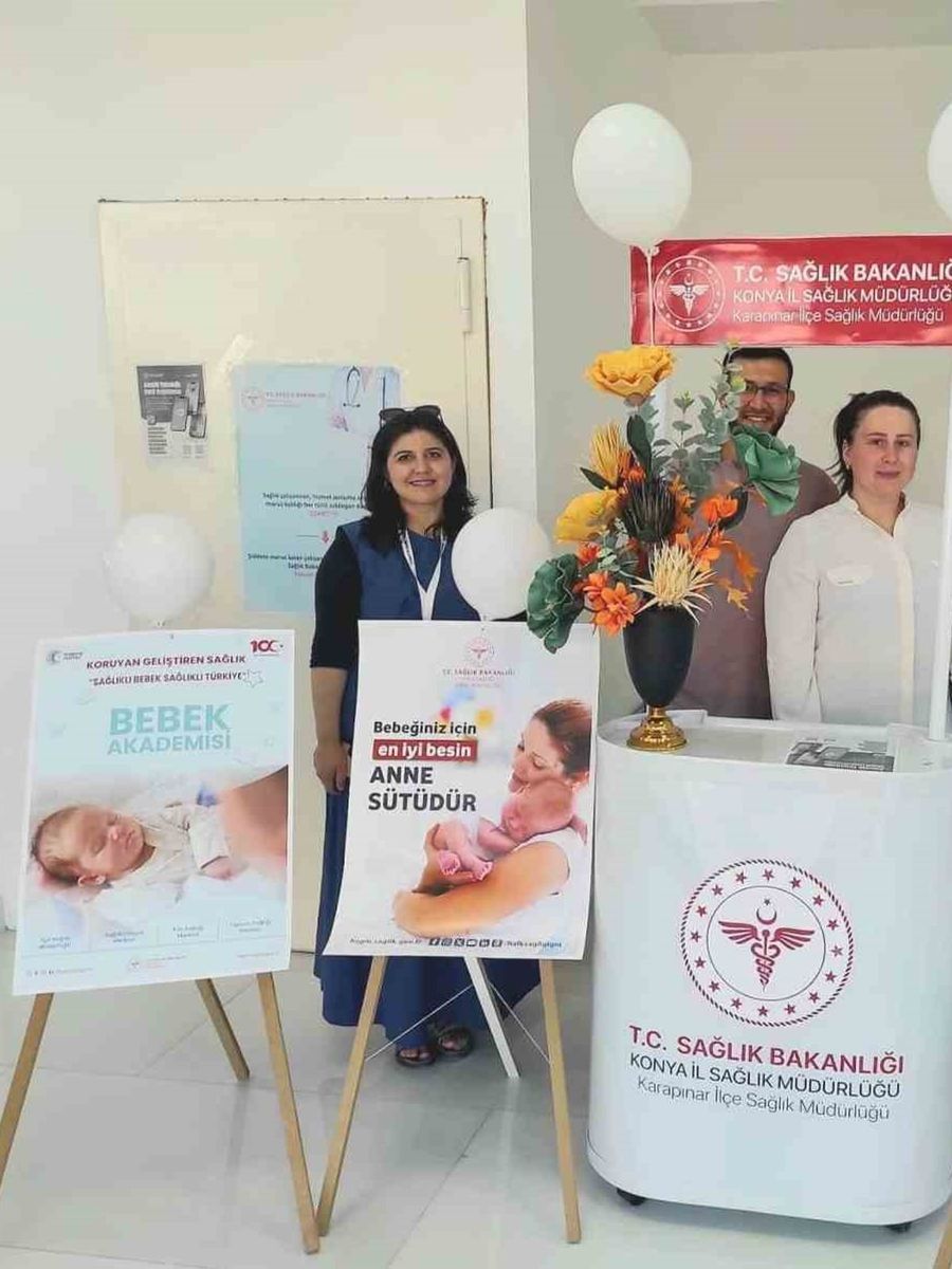 Karapınar’da "Sağlıklı Anne, Sağlıklı Gelecek" etkinliği