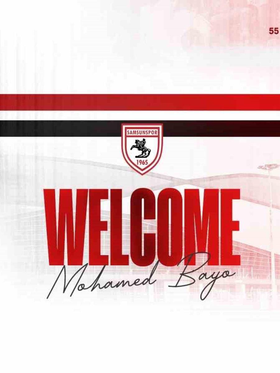 Bayo, resmen Samsunspor’da