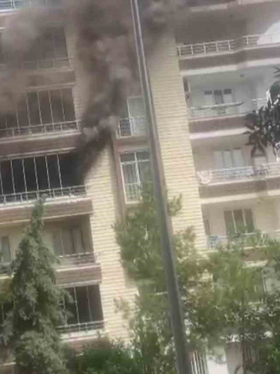 Diyarbakır’da korkutan yangın: Mahsur kalan çocuklar itfaiye merdiveni ile kurtarıldı