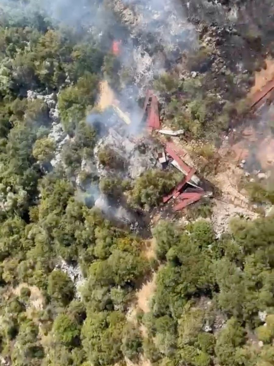 Antalya’da ormanlık alanda yangın