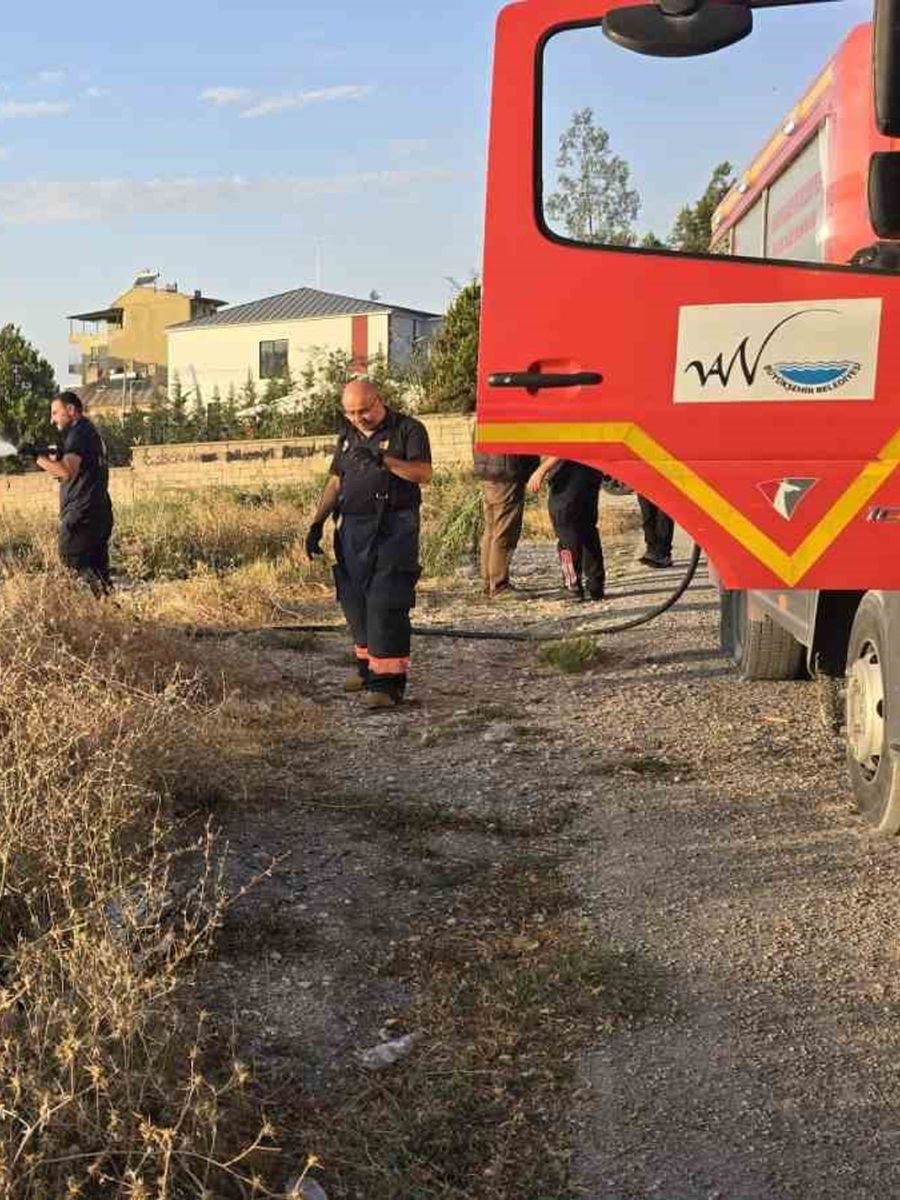 Van’da örtü üstü yangını