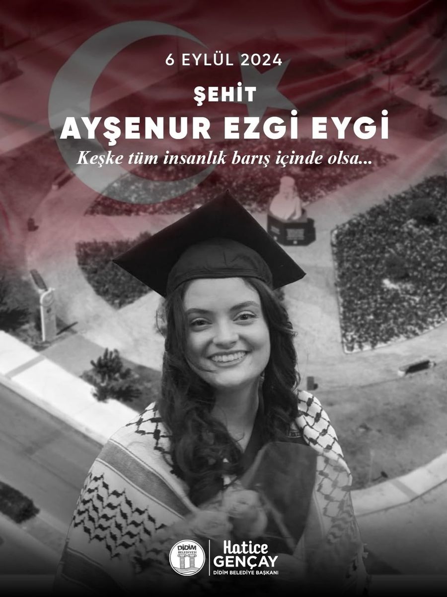 Didim Belediye Başkanı Gençay, Ayşenur Ezgi Eygi’yi unutmadı