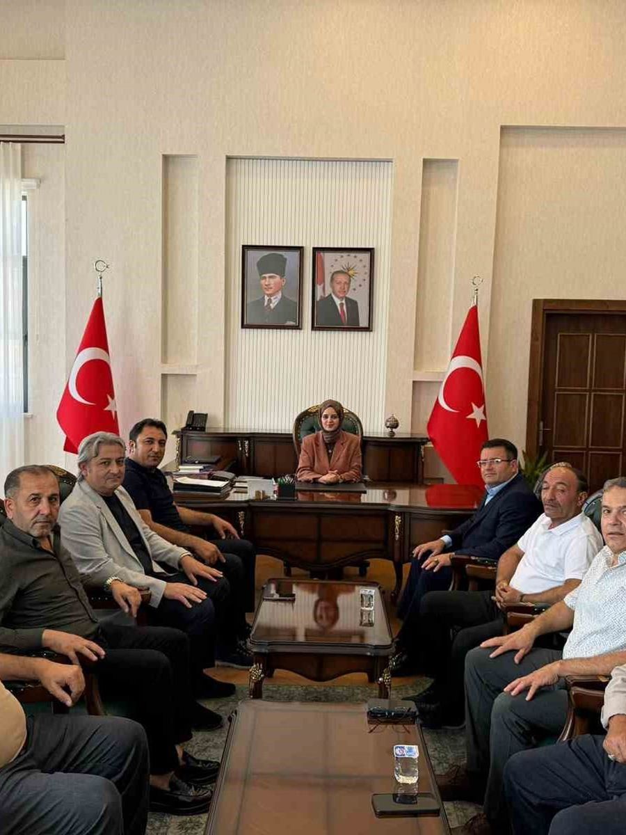 Kuluncak Belediye Başkanı Cengiz’den Kaymakam Bayguş’a ziyaret
