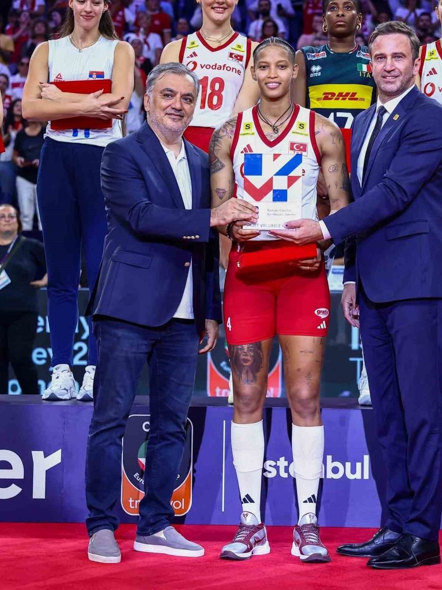 CEV Trendyol EuroVolley Kadınlar Avrupa Voleybol Şampiyonası’nda MVP ödülü sahibini buldu