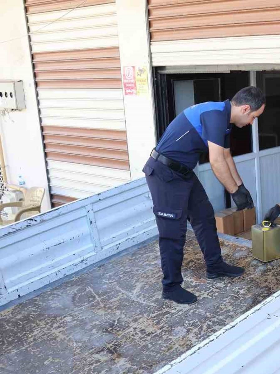 Şanlıurfa’da 875 kilo sade yağa el konuldu