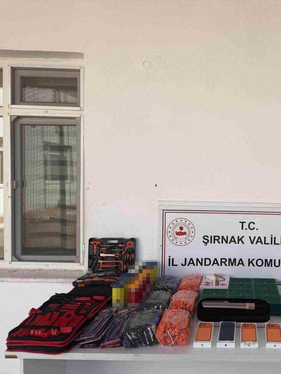 Şırnak’ta jandarmadan kaçakçılık operasyonu