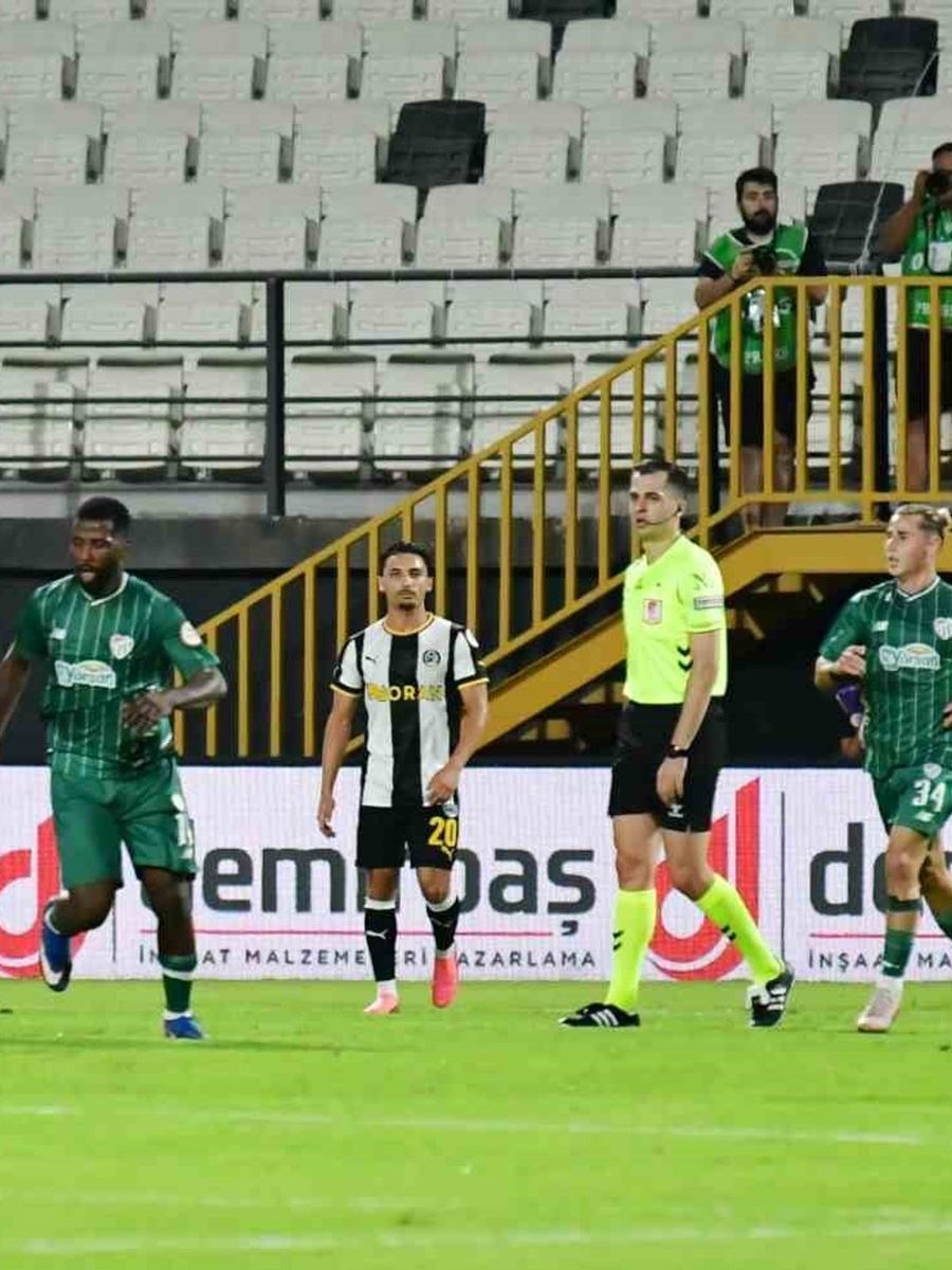 Trendyol 1. Lig: Manisa FK: 1 - Bursaspor: 2