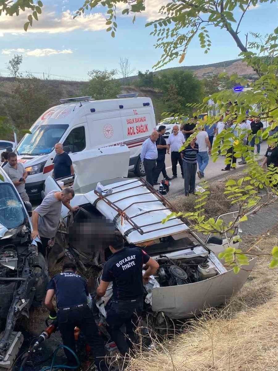 Sinop’ta trafik kazası: 1 ölü, 5 yaralı