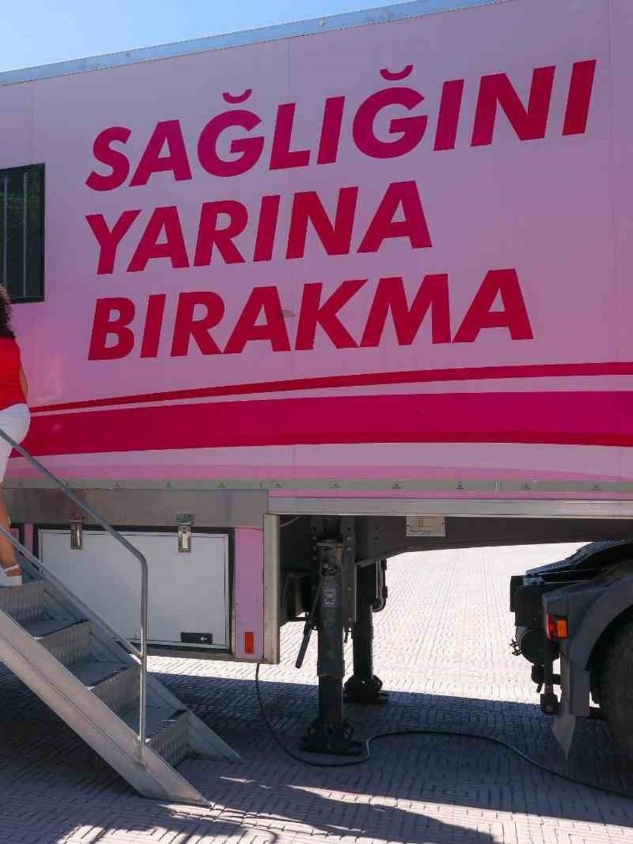 Kanser tarama aracı "Pembe Prenses" Aliağa’da