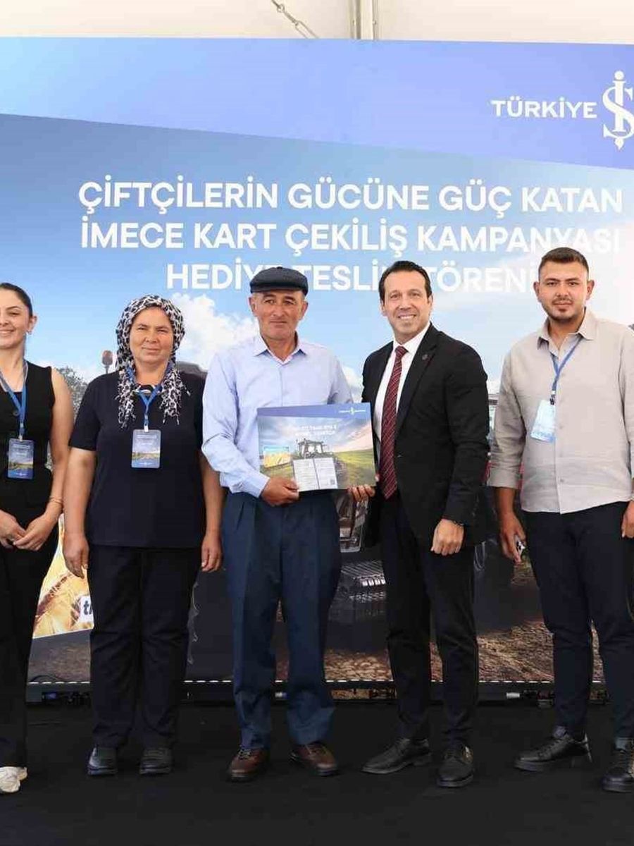 İş Bankası’ndan çiftçilere dev destek: "İmeceKart" çekilişinde ödüller sahiplerini buldu