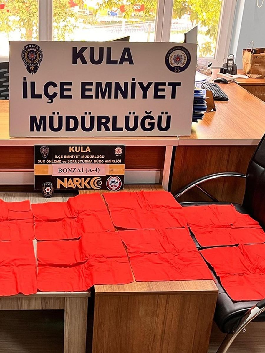 Kula’da zehir tacirlerine darbe: 1 şüpheli tutuklandı