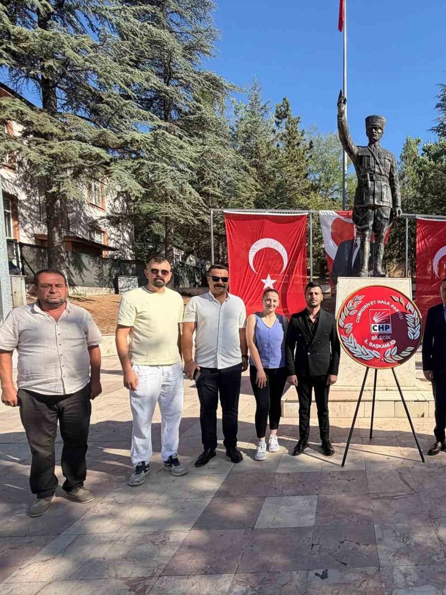 Bilecik’te CHP’nin kuruluş yıl dönümünü kutlandı