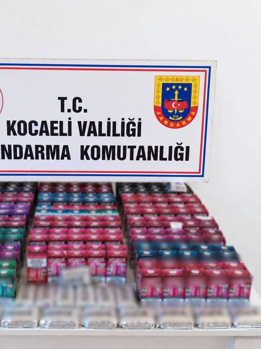 Kocaeli’de 5,4 milyon liralık kaçakçılık operasyonu
