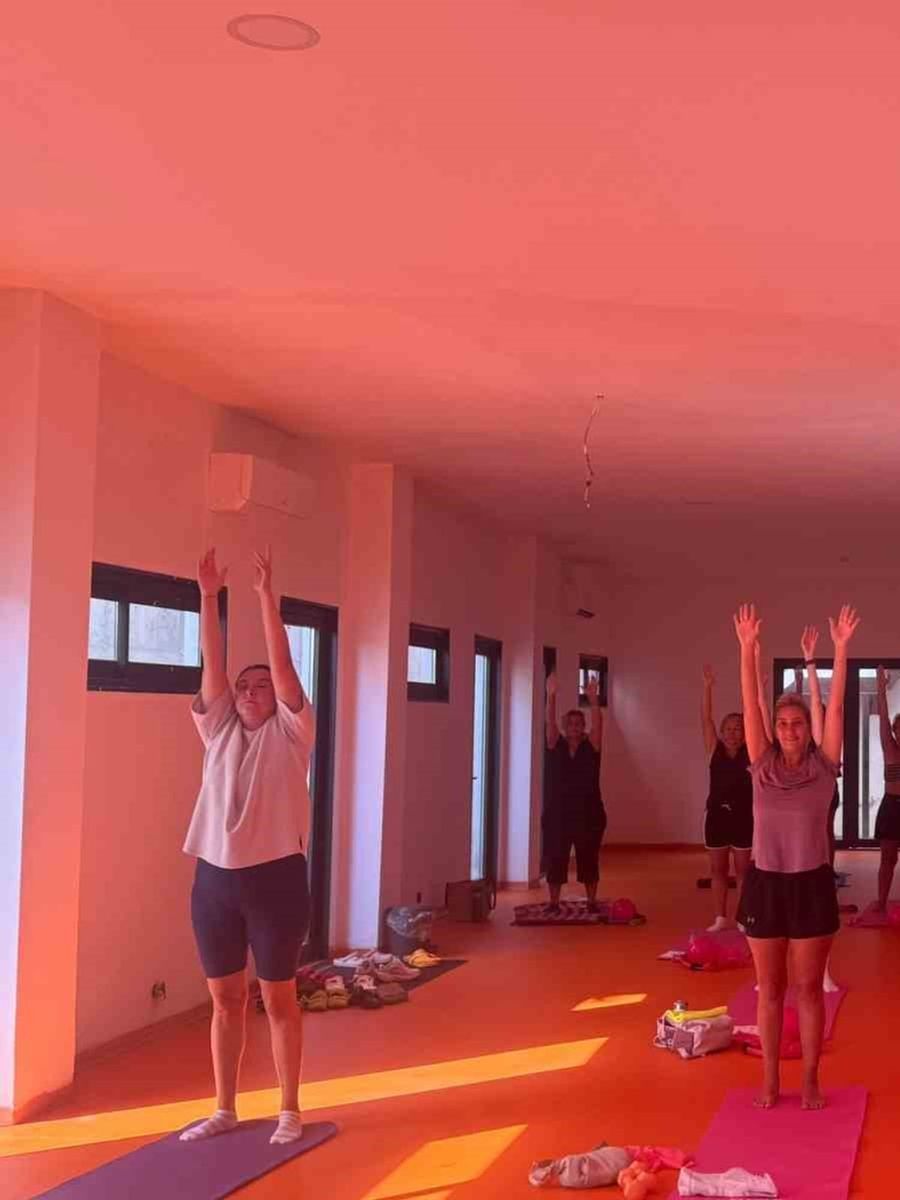 Bodrum Belediyesinin pilates dersleri devam ediyor