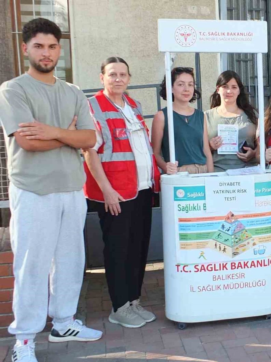 Halk Sağlığı Haftasında diyabete dikkat çektiler
