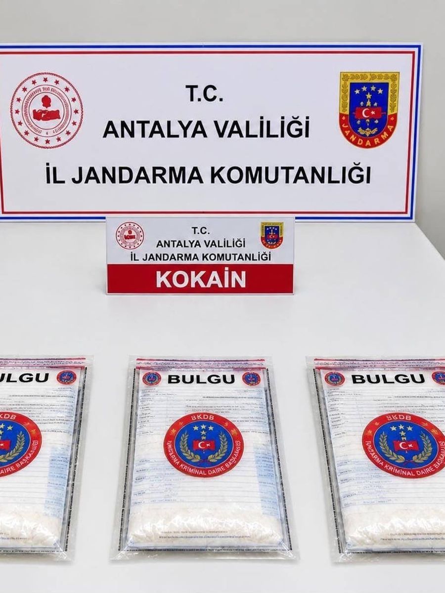 Aksu’da 2 kilo 750 gram kokain ele geçirildi
