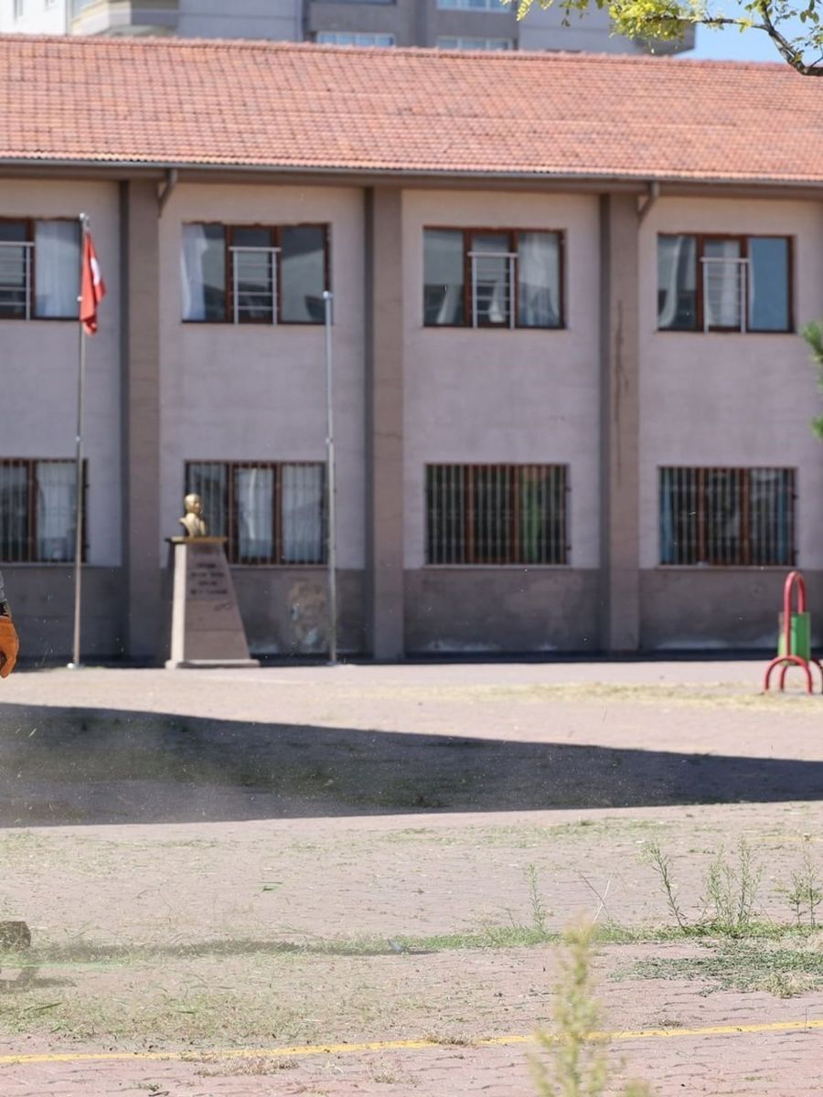 Melikgazi’de okullar yeni eğitim - öğretim yılına hazırlanıyor