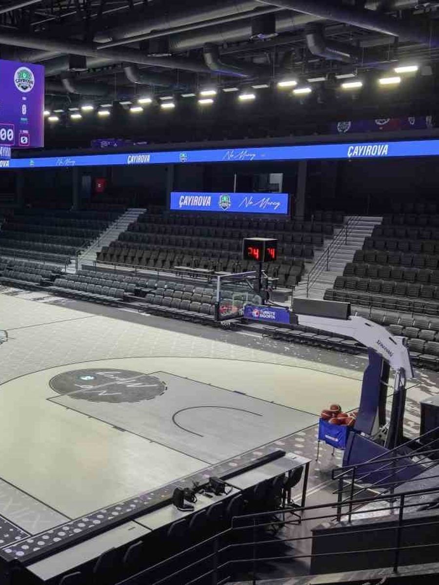 Yeni spor kompleksi Galatasaray-MCT Technic maçıyla açılıyor