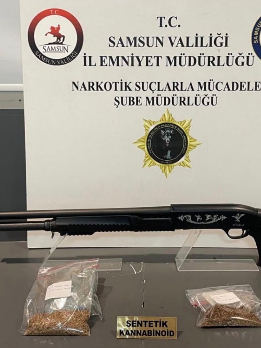 Samsun’da 4 ilçede uyuşturucu operasyonu: 7 bin 287 sentetik ecza ele geçirildi