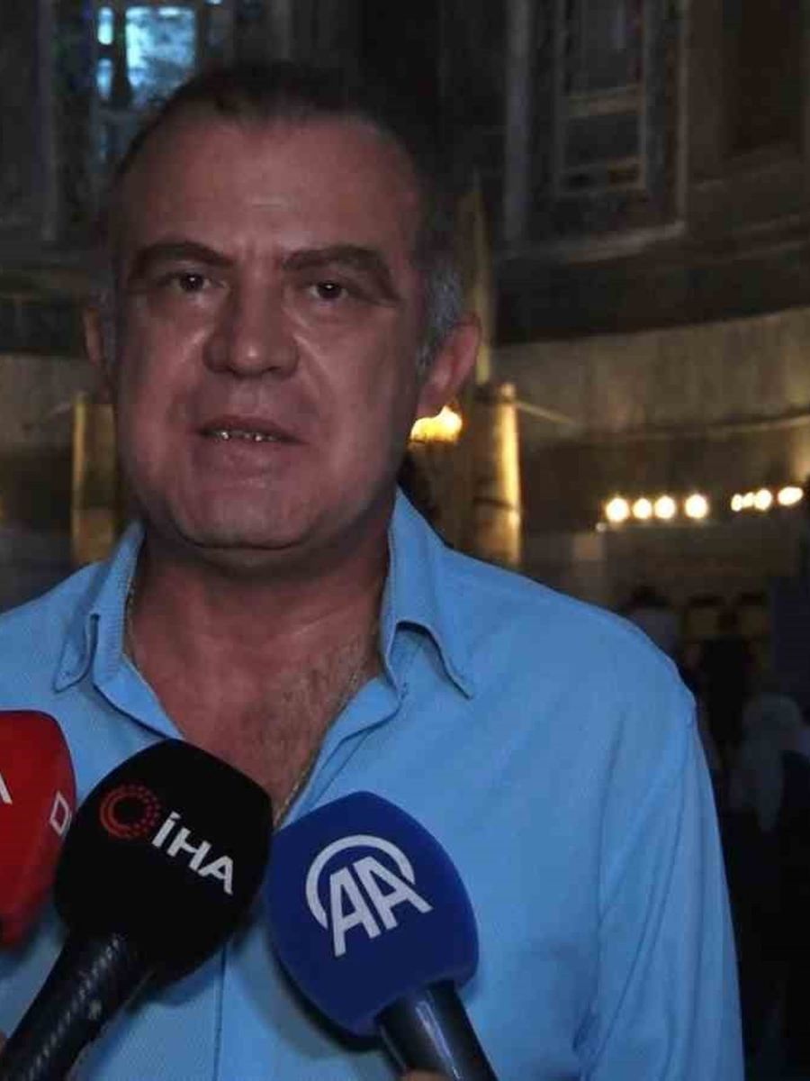 Ayasofya restorasyonunda yeni bir aşamaya geçildi: "Doğu yarım kubbenin restorasyonuna başlayacağız"