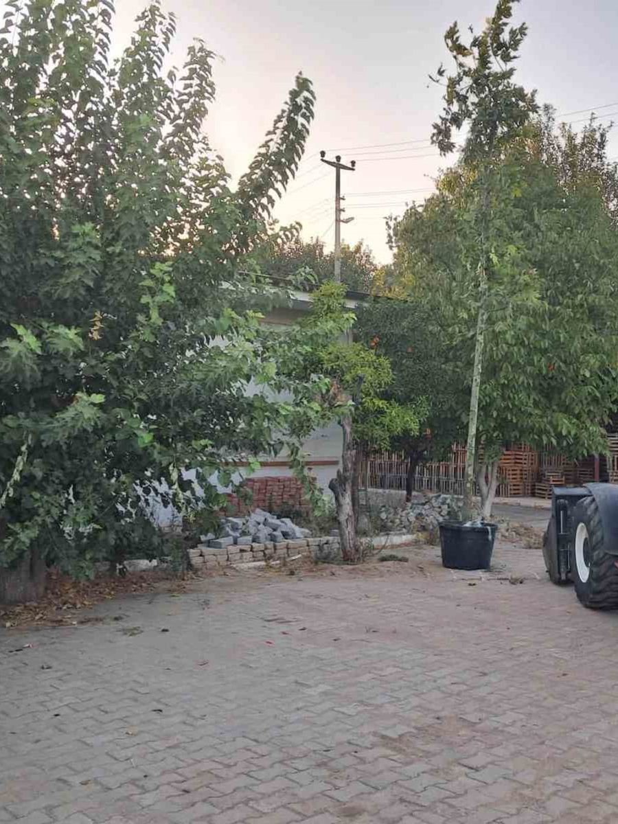 Büyükşehir Belediyesi’nden Sultanhisar’a yeşil alan desteği