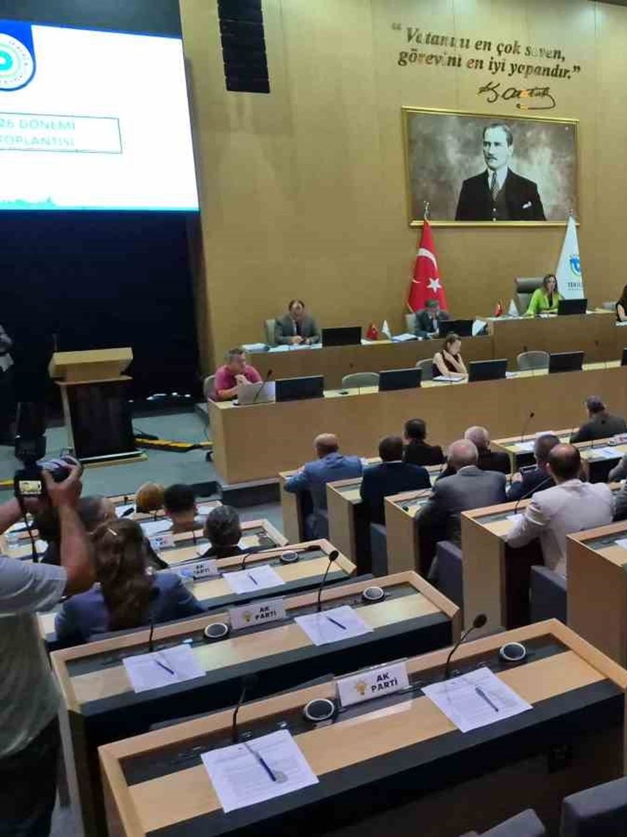Tekirdağ Büyükşehir Meclisi Eylül ayı gündemini görüştü