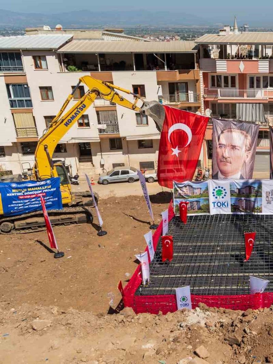 Manisa’da 137 konutluk projenin temeli atıldı