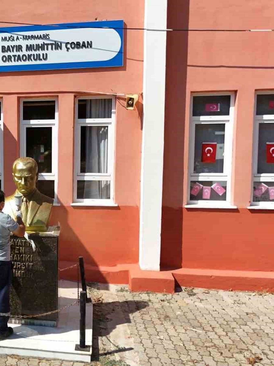 Marmaris’te okullar yeni döneme hazır