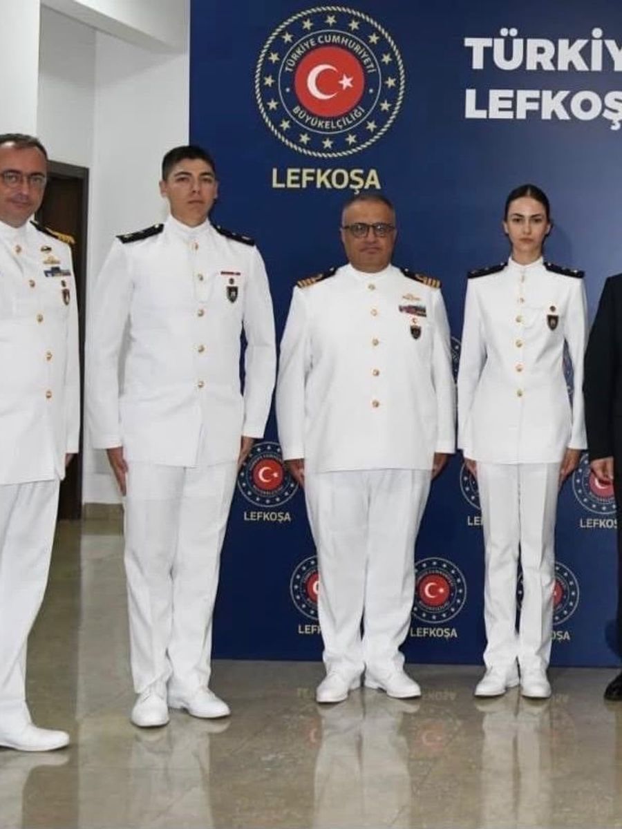 MSÜ Deniz Harp Okulu öğrencilerinden Türkiye’nin Lefkoşa Büyükelçiliği’ne ziyaret