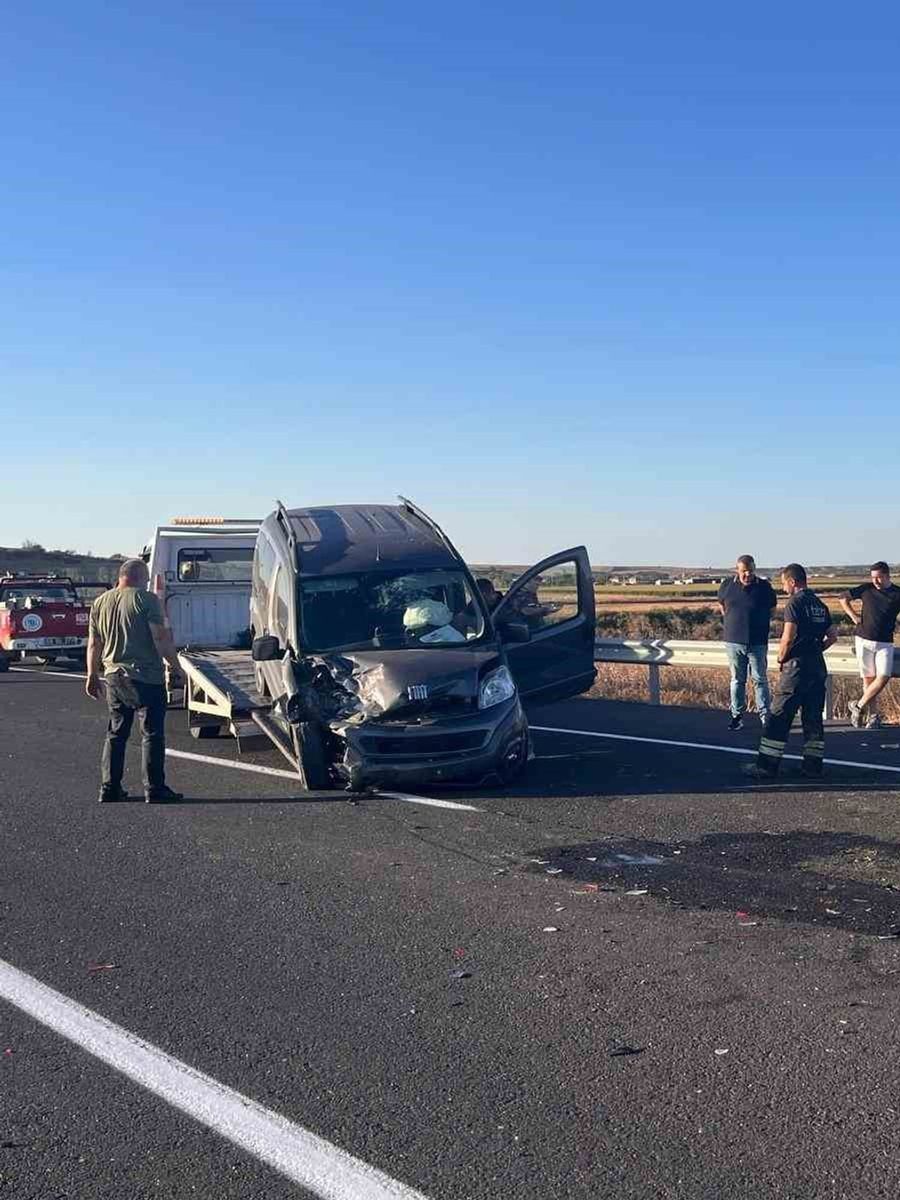 Tekirdağ’da korkutan kaza: 4 yaralı