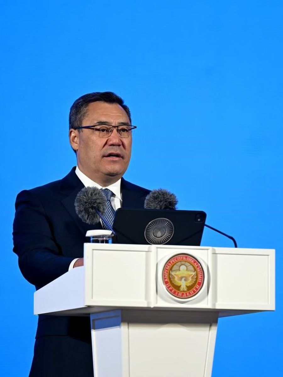 Caparov: "Kambar-Ata 1 hidroelektrik santralinin inşaatını tamamlarsak elektrik enerjisi ihraç eden bir ülkeye dönüşeceğiz"
